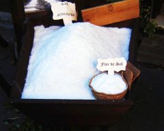 Flor de sal - sól morska